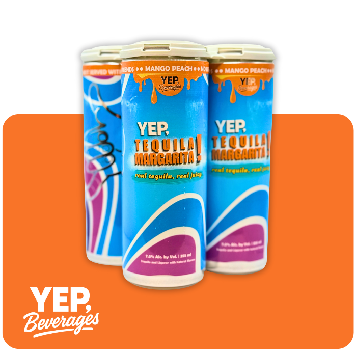Yep, Tequila Margarita – Mango Peach (7.5% ABV)