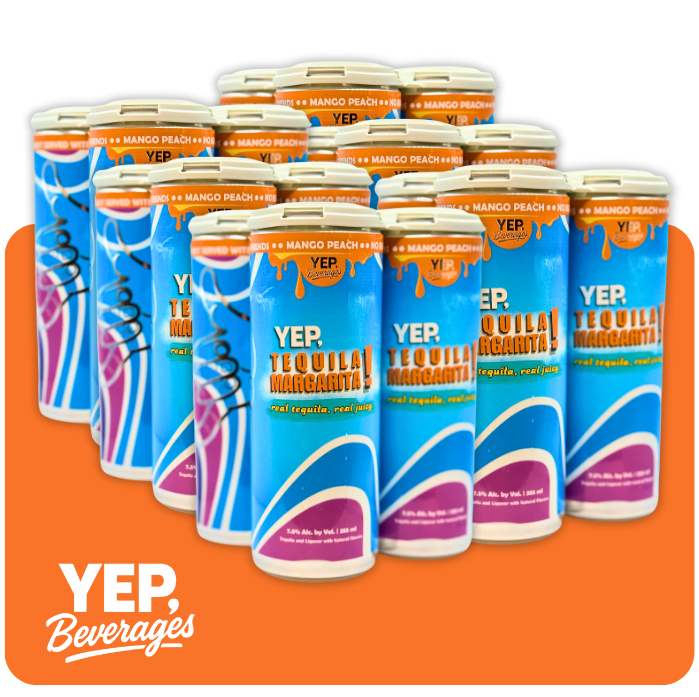 Yep, Tequila Margarita – Mango Peach (7.5% ABV)